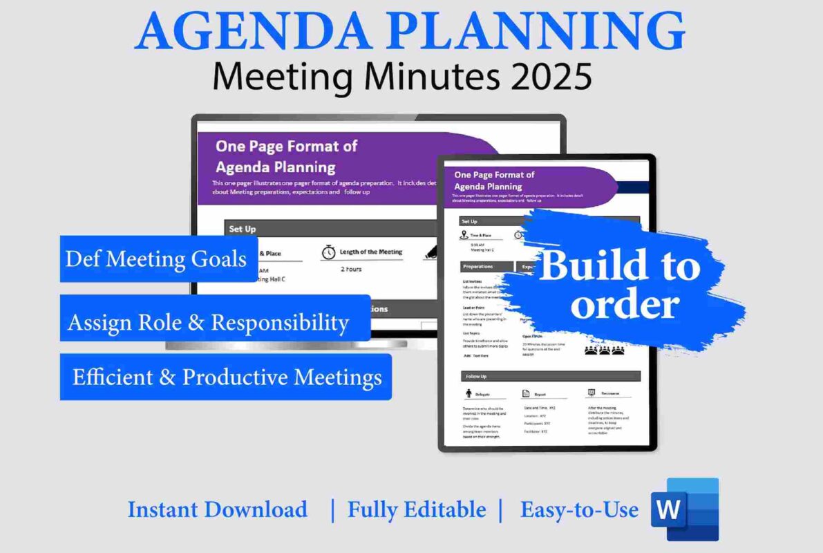 meeting minutes template